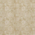5' X 8' Beige And Tan Floral Washable Area Rug With UV Protection