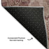 9' X 12' Blush And Pink Floral Washable Area Rug With UV Protection