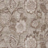 5' X 8' Brown And Taupe Floral Washable Area Rug With UV Protection