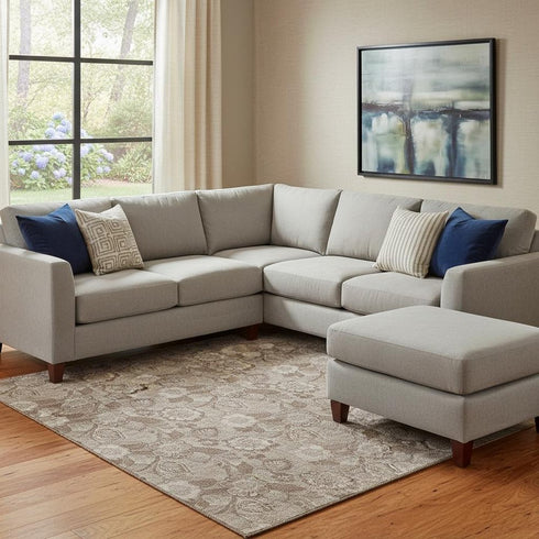 8' X 10' Brown And Taupe Floral Washable Area Rug With UV Protection