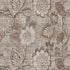 8' X 10' Brown And Taupe Floral Washable Area Rug With UV Protection