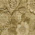 9' X 12' Coffee And Beige Floral Washable Area Rug With UV Protection