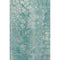 8' X 10' Aqua Gray And Silver Abstract Washable Area Rug With UV Protection