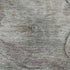 8' Khaki Beige And Purple Abstract Washable Round Rug With UV Protection