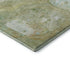 8' X 10' Sage And Teal Abstract Washable Area Rug With UV Protection