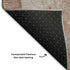 8' X 10' Salmon And Lavender Abstract Washable Area Rug With UV Protection