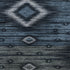 8' X 10' Teal And Gray Tribal Washable Area Rug With UV Protection
