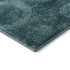 5' X 8' Blue And Sky Blue Abstract Geometric Washable Area Rug With UV Protection