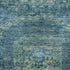 5' X 8' Blue And Sky Blue Abstract Geometric Washable Area Rug With UV Protection