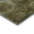 5' X 8' Gold Beige And Brown Abstract Geometric Washable Area Rug With UV Protection
