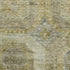 5' X 8' Gold Beige And Brown Abstract Geometric Washable Area Rug With UV Protection