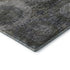 5' X 8' Coffee And Gray Abstract Geometric Washable Area Rug With UV Protection
