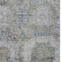 5' X 8' Coffee And Gray Abstract Geometric Washable Area Rug With UV Protection