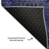 8' Purple And Lavender Abstract Geometric Washable Round Rug With UV Protection