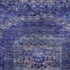 8' Purple And Lavender Abstract Geometric Washable Round Rug With UV Protection