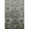 8' X 10' Pewter Gray And Beige Abstract Geometric Washable Area Rug With UV Protection