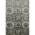 8' X 10' Pewter Gray And Beige Abstract Geometric Washable Area Rug With UV Protection