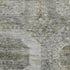 8' X 10' Pewter Gray And Beige Abstract Geometric Washable Area Rug With UV Protection