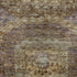 8' X 10' Rust Brown And Beige Abstract Geometric Washable Area Rug With UV Protection
