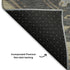 5' X 8' Beige Charcoal And Gray Tribal Washable Area Rug With UV Protection