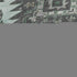 5' X 8' Mint Green Charcoal And Gray Tribal Washable Area Rug With UV Protection