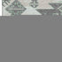 5' X 8' Mint Green Charcoal And Gray Tribal Washable Area Rug With UV Protection