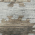 5' X 8' Brown Teal And Ivory Tribal Washable Area Rug With UV Protection