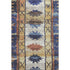 5' X 8' Gold Copper And Ivory Tribal Washable Area Rug With UV Protection