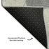 5' X 8' Beige Gray And Silver Geometric Washable Area Rug With UV Protection