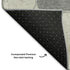 8' X 10' Beige Gray And Silver Geometric Washable Area Rug With UV Protection
