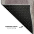 5' X 8' Blush Charcoal And Ivory Geometric Washable Area Rug With UV Protection
