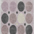 5' X 8' Blush Charcoal And Ivory Geometric Washable Area Rug With UV Protection