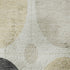 5' X 8' Ivory Charcoal And Beige Geometric Washable Area Rug With UV Protection
