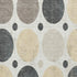 5' X 8' Ivory Charcoal And Beige Geometric Washable Area Rug With UV Protection