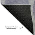 8' X 10' Lavender Charcoal And Ivory Geometric Washable Area Rug With UV Protection