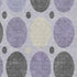 8' X 10' Lavender Charcoal And Ivory Geometric Washable Area Rug With UV Protection