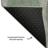 9' X 12' Sage Charcoal And Ivory Geometric Washable Area Rug With UV Protection