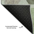 8' X 10' Artichoke Green Gray And Ivory Geometric Washable Area Rug With UV Protection