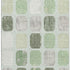 8' X 10' Artichoke Green Gray And Ivory Geometric Washable Area Rug With UV Protection