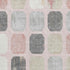 5' X 8' Blush Charcoal And Ivory Geometric Washable Area Rug With UV Protection