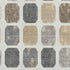 9' X 12' Ivory Beige And Gray Geometric Washable Area Rug With UV Protection