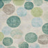 8' X 10' Teal Green And Ivory Geometric Washable Area Rug With UV Protection