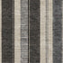 5' X 8' Black Ivory And Gray Striped Washable Area Rug With UV Protection