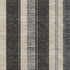 8' X 10' Black Ivory And Gray Striped Washable Area Rug With UV Protection