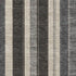 8' X 10' Black Ivory And Gray Striped Washable Area Rug With UV Protection