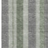 8' X 10' Green And Gray Striped Washable Area Rug With UV Protection