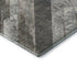 5' X 8' Brown Gray And Ivory Geometric Washable Area Rug With UV Protection