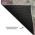 5' X 8' Blush Gray And Silver Geometric Washable Area Rug With UV Protection