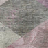 8' X 10' Blush Gray And Silver Geometric Washable Area Rug With UV Protection