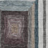 5' X 8' Beige Ivory And Charcoal Geometric Washable Area Rug With UV Protection